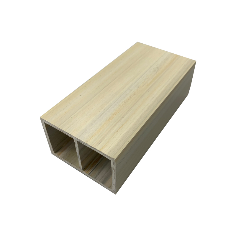 #08 Techo de madera compuesto/tubo de madera de madera plástica compuesta/tubo de madera de madera de WPC