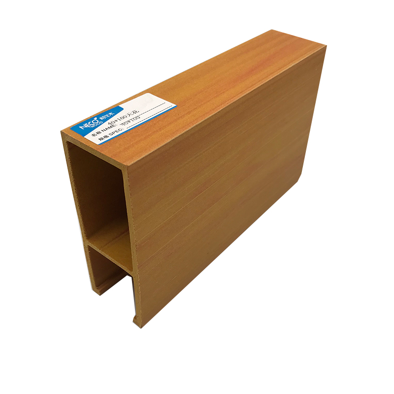 #10 New Style lemn plafon compozit din plastic / panou de tavan din plastic / placă WPC tavan fals