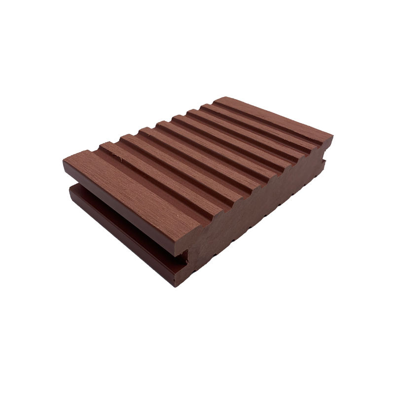 #19  Decking composito in plastica antiscivolo / Pavimenti in legno per esterni solidi / Decking WPC ultra duro
