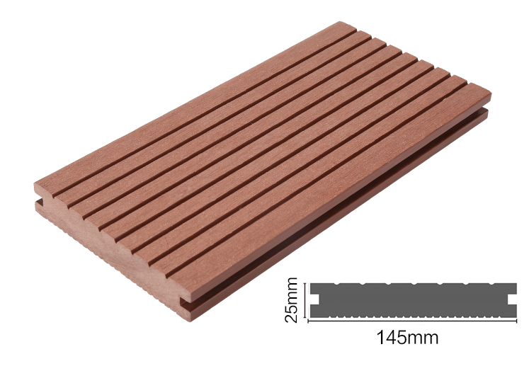 #32   High Strength Solid WPC Stair Board/Decking Board Wood Plastic Composite/WPC Decking Floor/Exterior Decking
